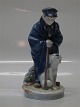 Royal 
Copenhagen 0782 
RC Shepherd 
with dog Chr. T 
1906 19 cm In 
mint and nice 
condition 
Peasant Boy