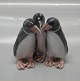 Royal 
Copenhagen bird 
1284 RC Penguin 
trio - Penquins 
Trio - Anna 
Trap 1911 10 x 
11 cm 1st In 
...