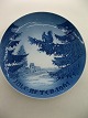 A Bing and 
Groendahl 
christmas plate 
1961 1. Quality