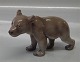 Rare Bing and 
Grondahl B&G 
1804 Brown Bear 
Walking 9,5 x 
16 cm Marked 
with the three 
Royal ...