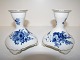 Blue Flower Curved with gold edgeCandle Light Holder