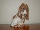 Dahl Jensen 
figurine, 
Basset Hound 
puppy
decoration 
number 1065, 
Factory first
height ...