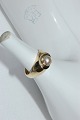 Ladyes, ring. 
Gold 585. with 
cultured pearl. 
Size 52 = 16,5 
mm. Goldsmith 
Hassing, 
Hjörring, ...