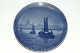 Royal 
Copenhagen 
Christmas Plate 
from 1930 
Fishing 
Vessels on 
their way 
towards harbor. 
...