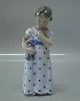 Royal 
Copenhagen 3539 
RC Girl with 
doll standing 
15 cm Ada 
Bonfils In mint 
and nice 
condition