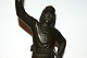 Large bronze 
figure of 
Firefighters 
with torch on 
marble base
Height 61.5 
cm.
Base: 13.5 x 
...