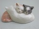 Royal 
Copenhagen Trio 
684 RC Felix, 
Fuzzy & Fleur 
4.5 x 9 cm Mini 
Cat collection  
In mint and ...