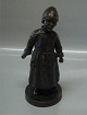 Bronze 
sculpture of a 
girl in her 
dress 25 cm 
Signed M.K. 
Michaella 
Karsten 1916 
later married 
...