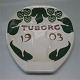 Aluminia 1903 
Tuborg Plate 19 
x 22 cm Design 
Christian 
Joachim Royal 
Copenhagen 
fayence Brewery 
...