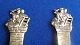 The Shepherdess and the Sweep children's cutlery in Danish gold-plated solid silver. Set spoon & fork