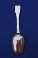 Danish rococo silver flatware, dinner spoon from 2nd half of 18th Century