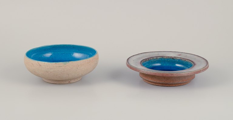 Nils Kähler for Kähler. Two ceramic bowls.