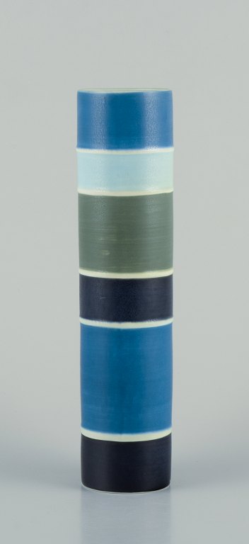 Carl Harry Stålhane for Rörstrand, Sweden.
Tall and slender "Tema" ceramic vase.