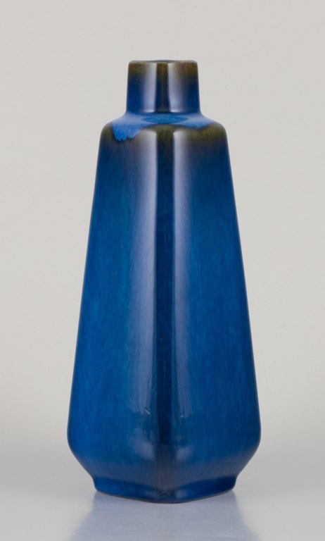 Sven Jonson for Gustavsberg. Laguna vase in glazed stoneware.
