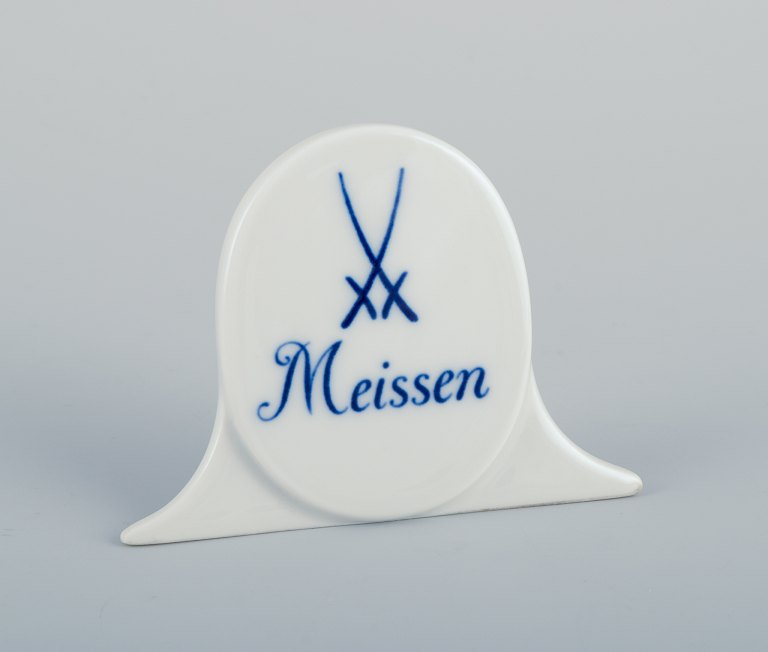 Meissen, Germany. Porcelain shop sign.