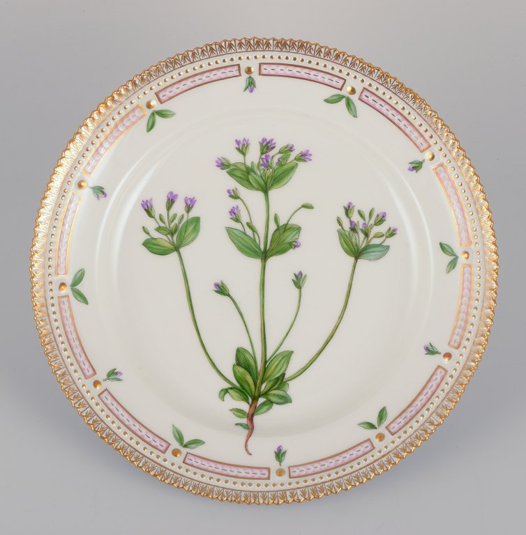 Royal Copenhagen Flora Danica lunch plate.