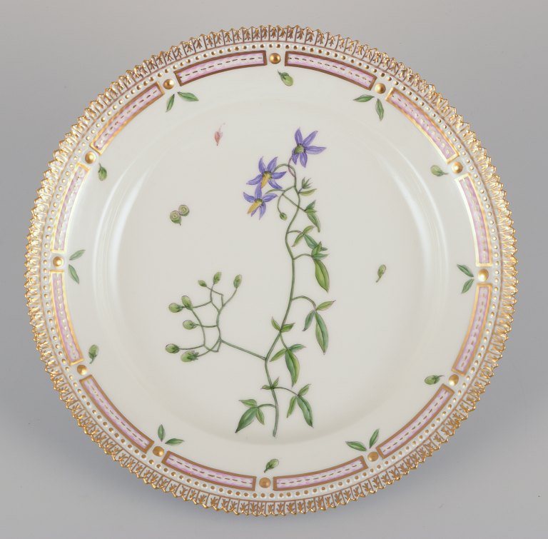 Royal Copenhagen Flora Danica lunch plate.