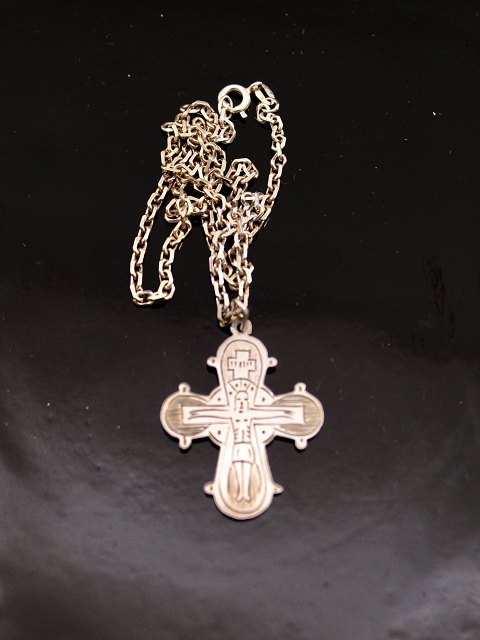 Sterling silver Dagmar cross