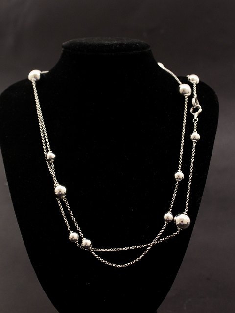 Georg Jensen Sterling silver necklace with balls