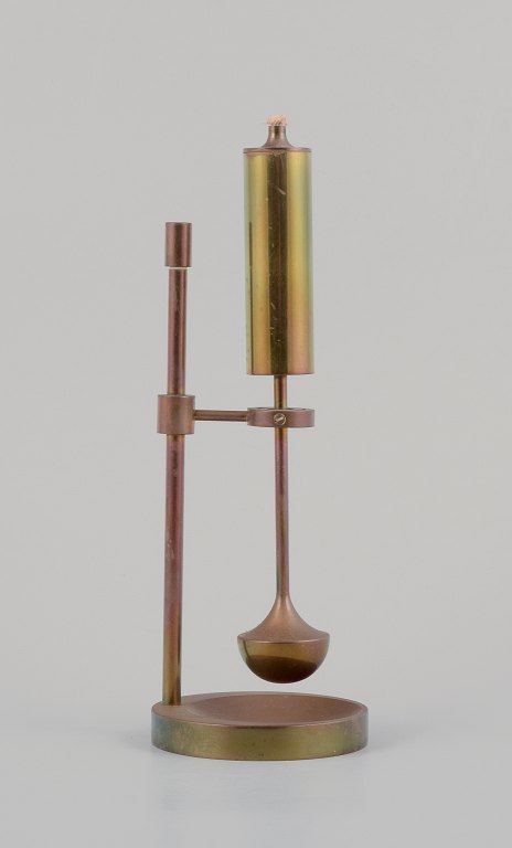 Ilse Ammundsen, kerosene holder in brass.