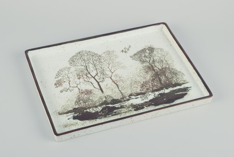 Nils Thorsson for Royal Copenhagen.
Ceramic tray.