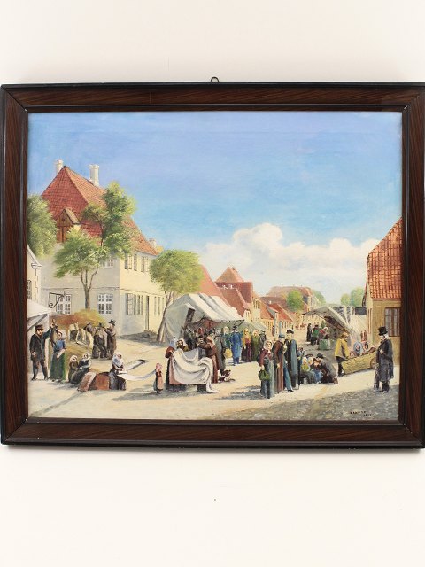 Frederik Ernlund oil painting