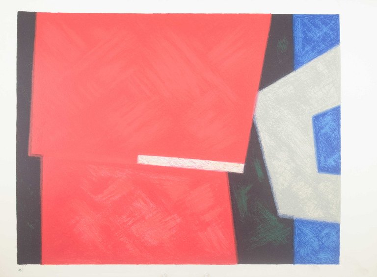 Osmund Hansen
Abstract lithograph on Archer paper.
Unsigned.