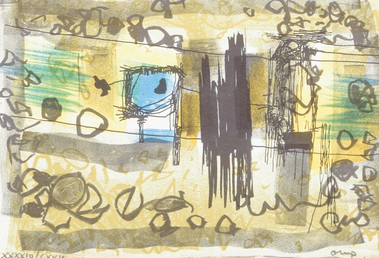 Bengt Orup
Color lithograph. Pencil signed and numbered.