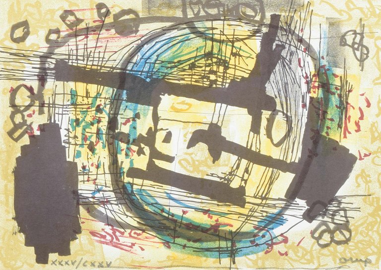 Bengt Orup
Color lithograph. Pencil signed and numbered.