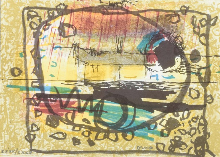 Bengt Orup
Color lithograph. Pencil signed and numbered.