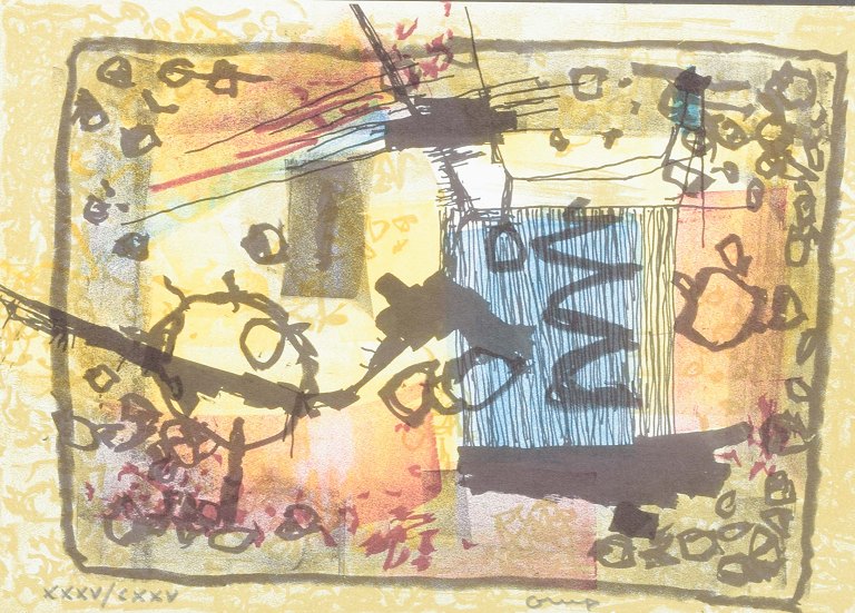 Bengt Orup
Color lithograph. Pencil signed and numbered.