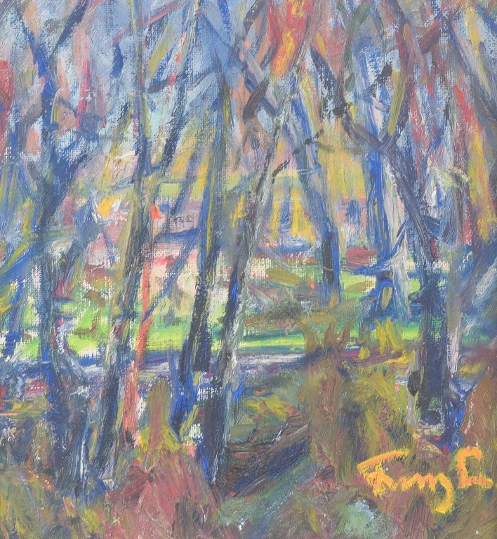 Frans Lundberg (1903–1993)
Oil on panel.