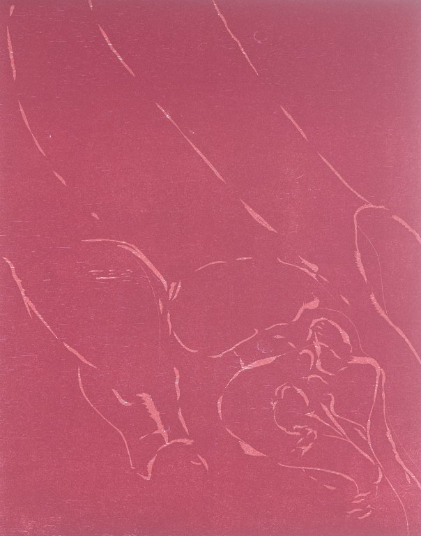 Jørgen Haugen Sørensen (1934–2021)
Woodcut. 1987.