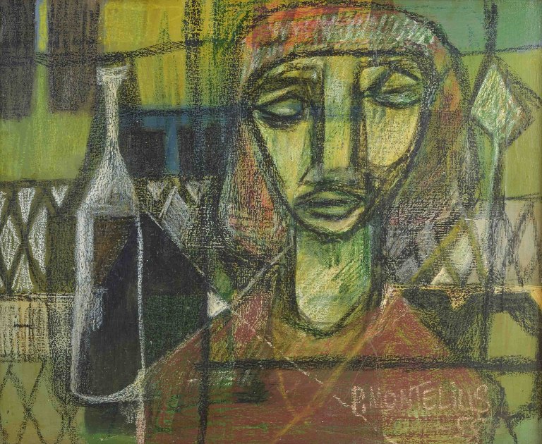 Pelle Montelius, Swedish artist
Oil on canvas.