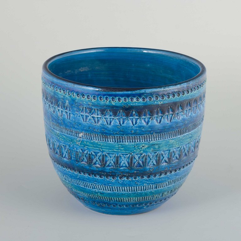 Bitossi, Aldo Londi
Planter pot, 1960s.
