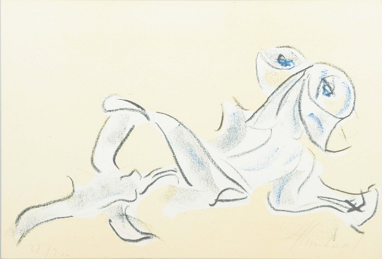 Abstract composition
Color lithograph