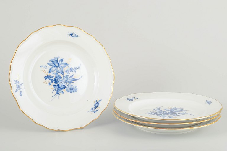 Meissen
4 frokosttallerkener, D. 20 cm, tidligt 1900-tal.