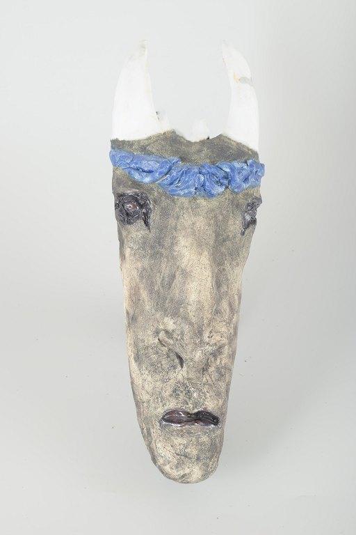 MH, European studio potter
Ceramic sculpture, 1970s.