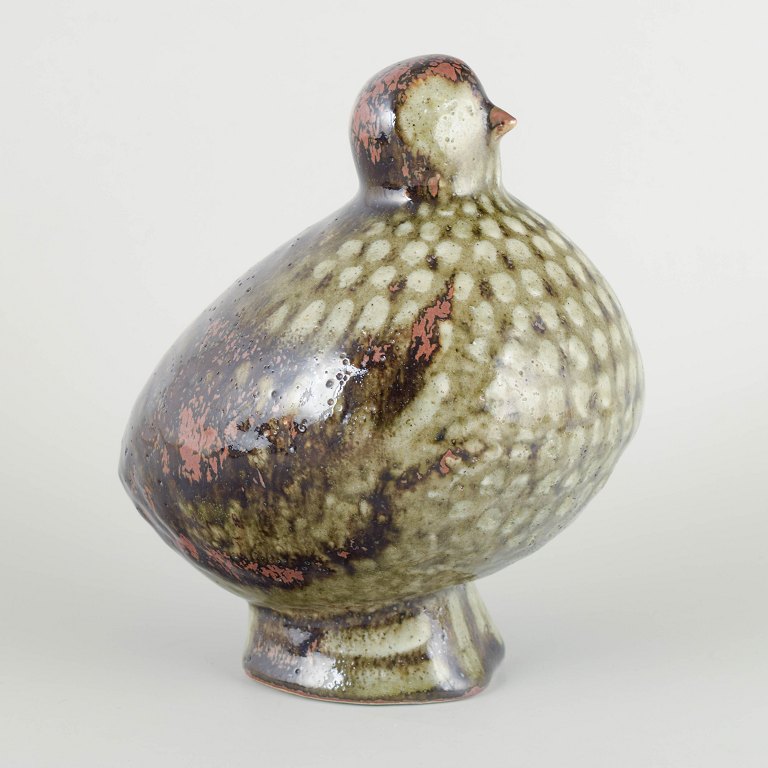 Carl-Harry Stålhane for Rörstrand
Sculptural bird figure, mid-20th century.