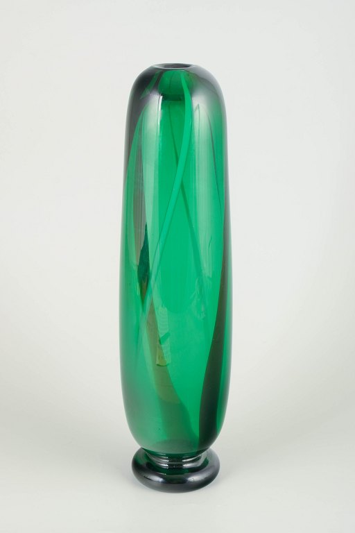 Scandinavian studio glass
Large art glass vase, 1970s.
