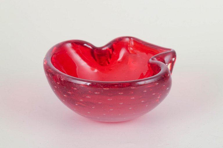 Murano art glass bowl, 1960s/70s.