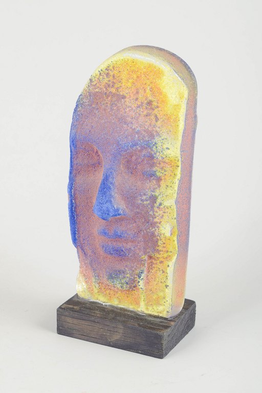 Björn EkegrenGlass sculpture, late 20th century.
