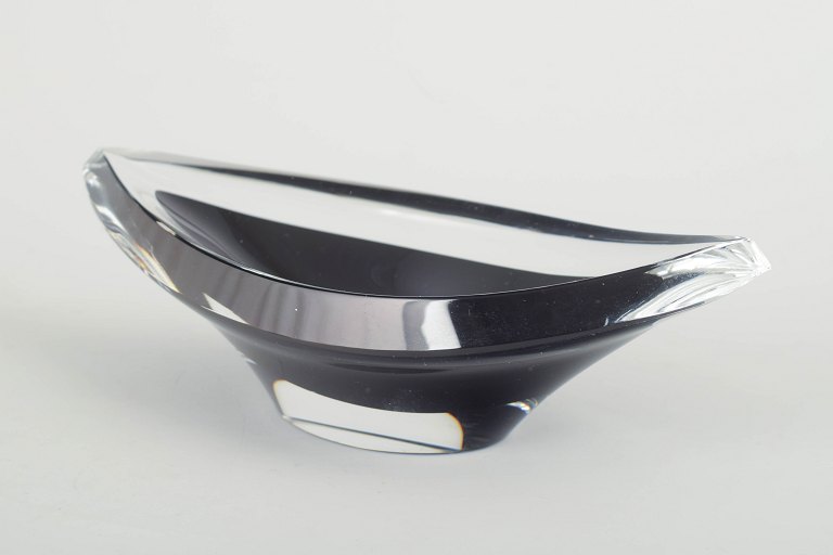 Kosta Boda, SwedenArt glass bowl, 1970s.