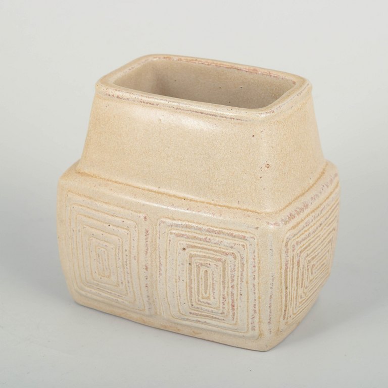 L. Hjorth, BornholmVase, mid-20th century.