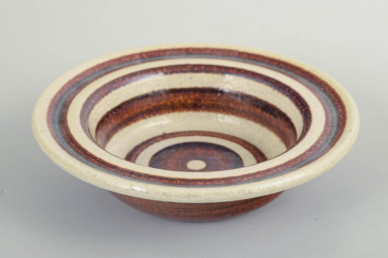 Britt Louise Sundell for Gustavsberg, stoneware bowl.