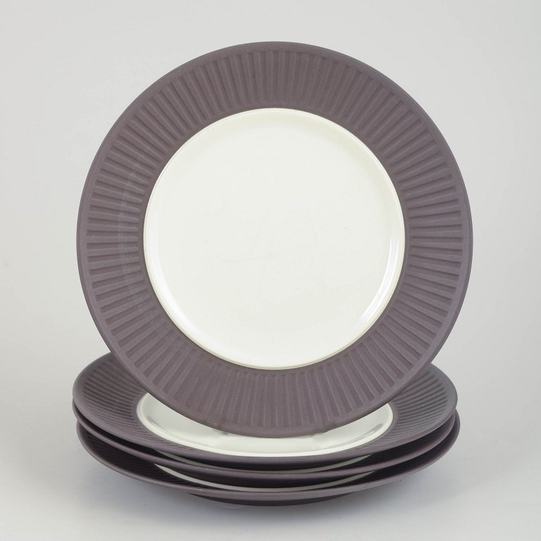 Jens Harald Quistgaard for Dansk Designs, set of 4 salad plates.