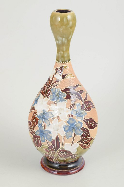 John Slater for Royal Doulton Lambeth, vase.
