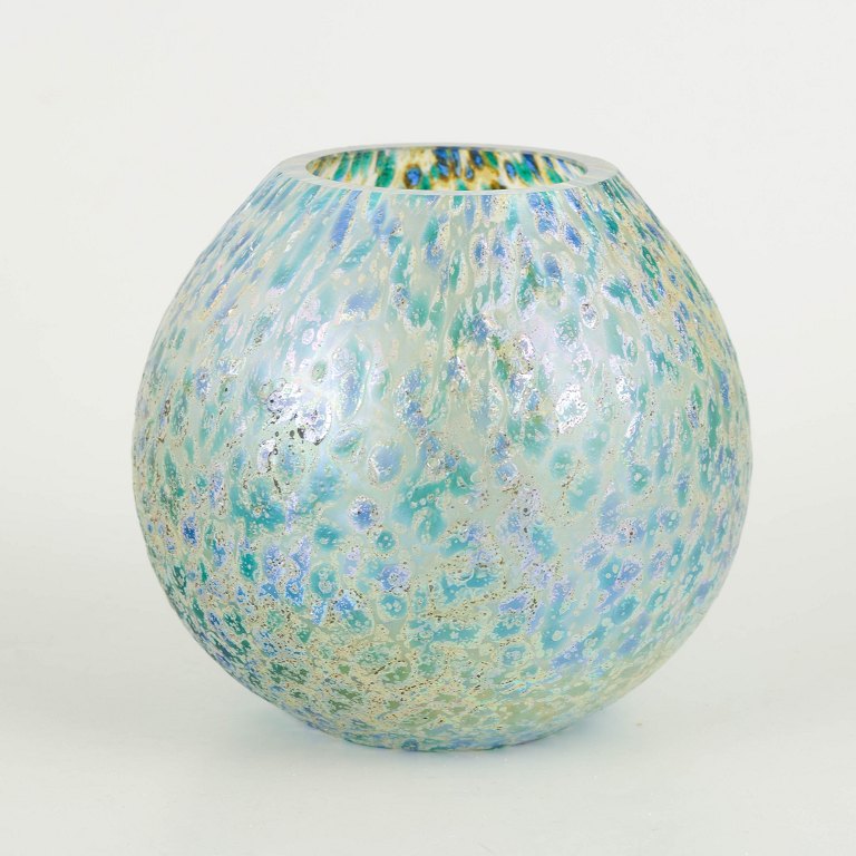 Loetz iridescent glass vase.