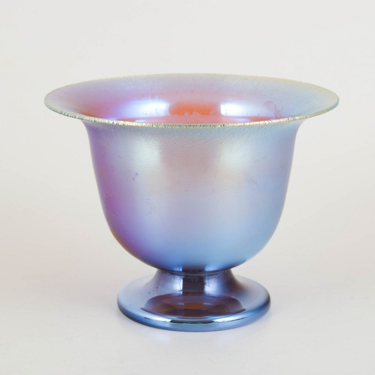 Loetz iridescent glass vase.