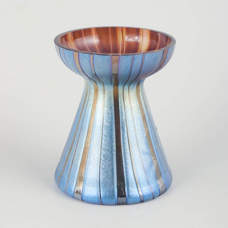 Loetz iridescent glass vase.